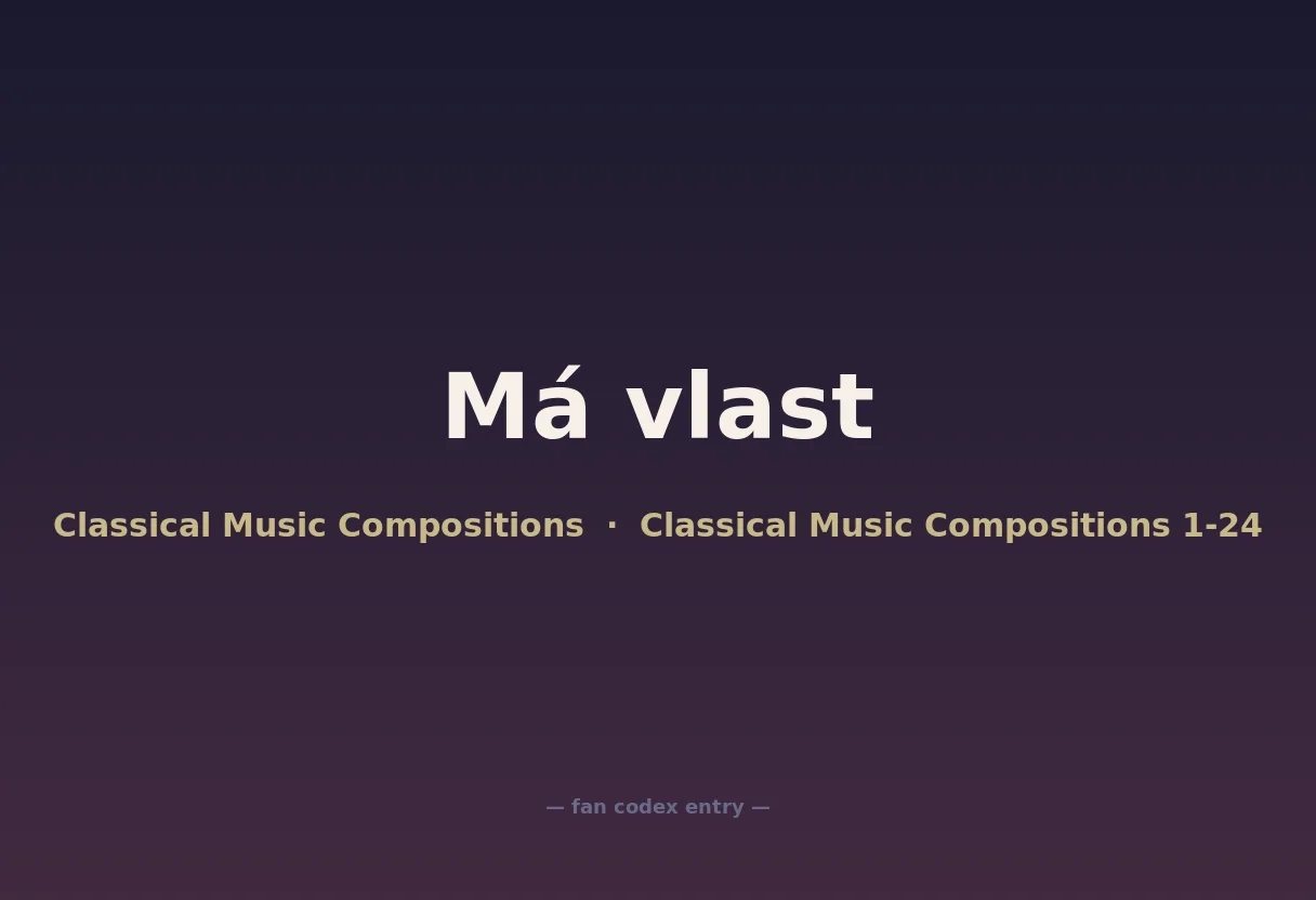 Má vlast