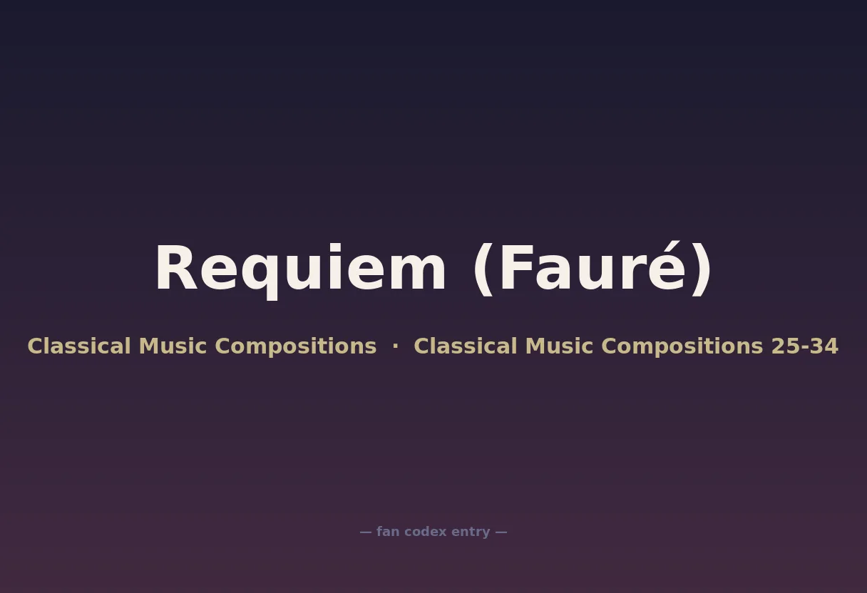 Requiem (Fauré)