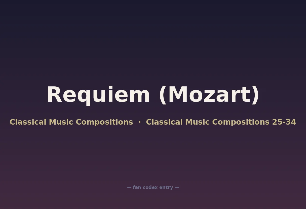 Requiem (Mozart)